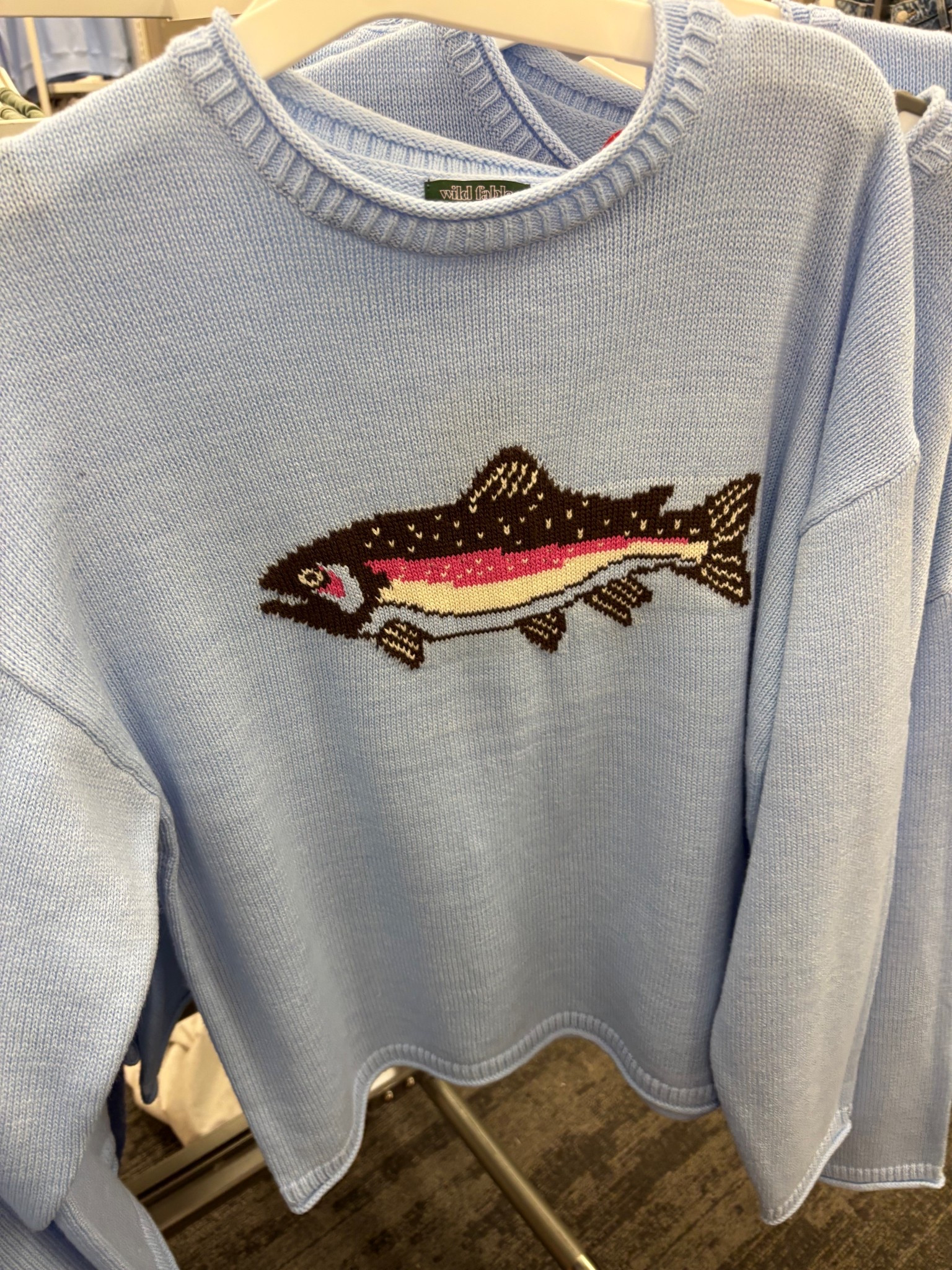 Novelty Crewneck Pullover fish Sweater


#LTKspringtrends #LTKootd #LTKspring