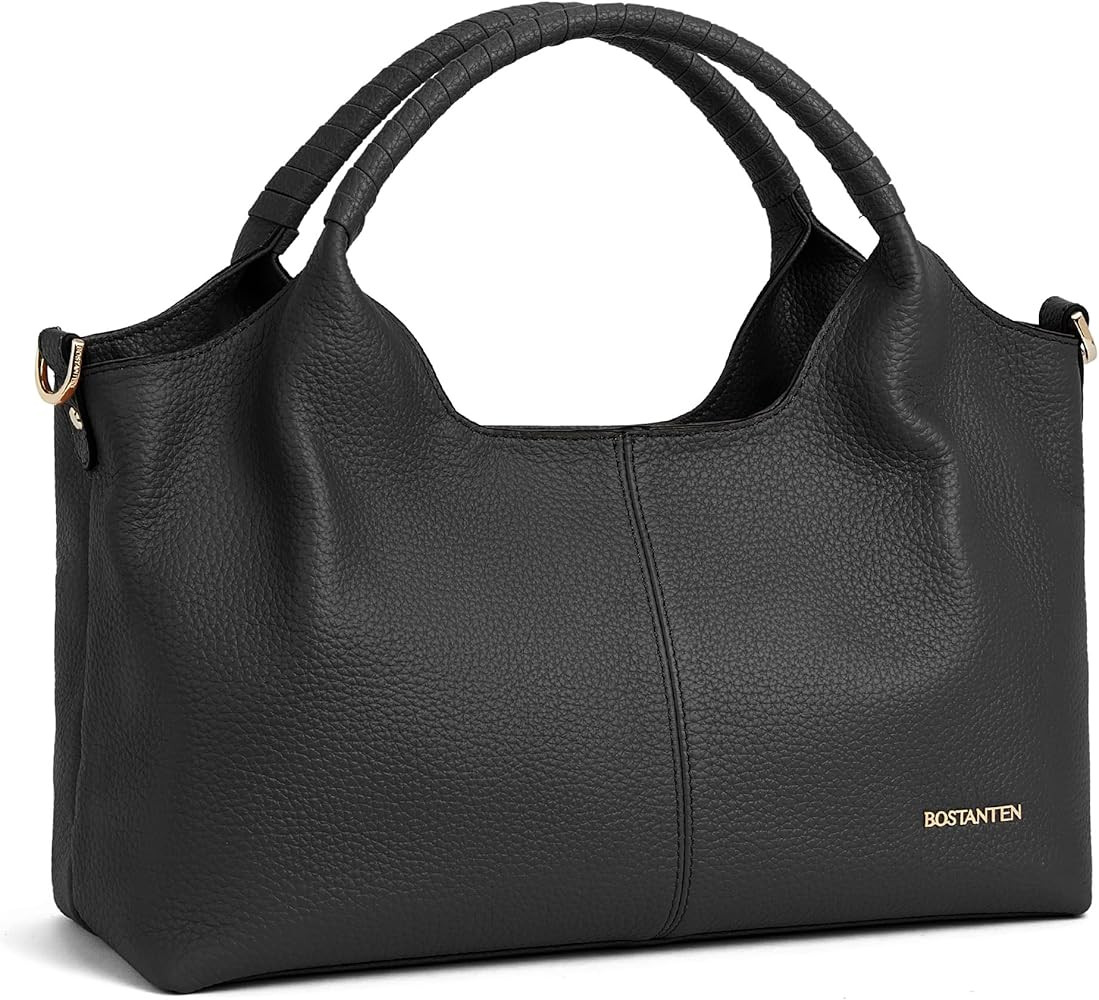 BOSTANTEN Genuine Leather Purses for Women Designer Handbags Crossbody Shoulder Bags Top Handle S... | Amazon (US)