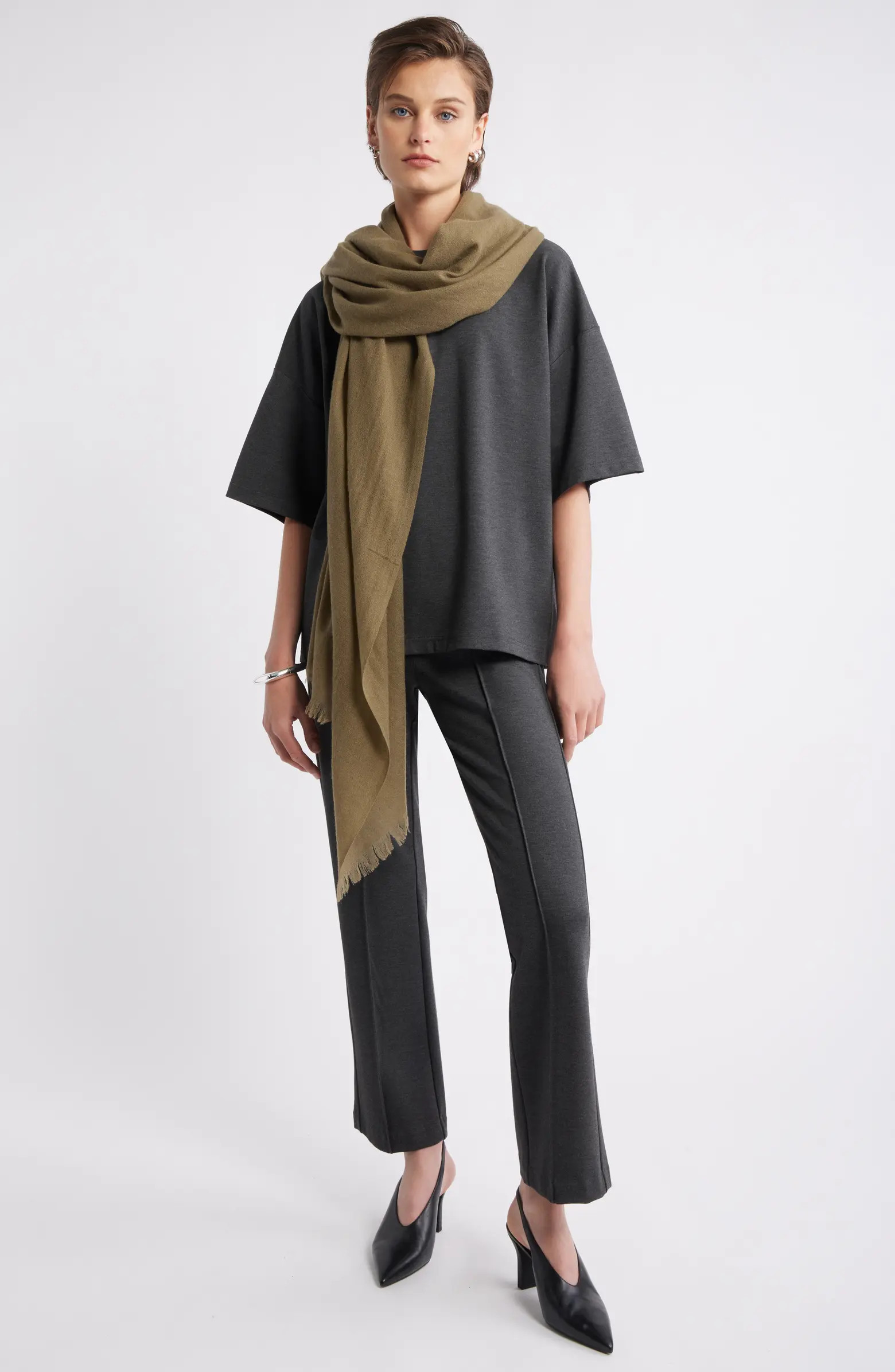 Textured Cashmere Scarf | Nordstrom