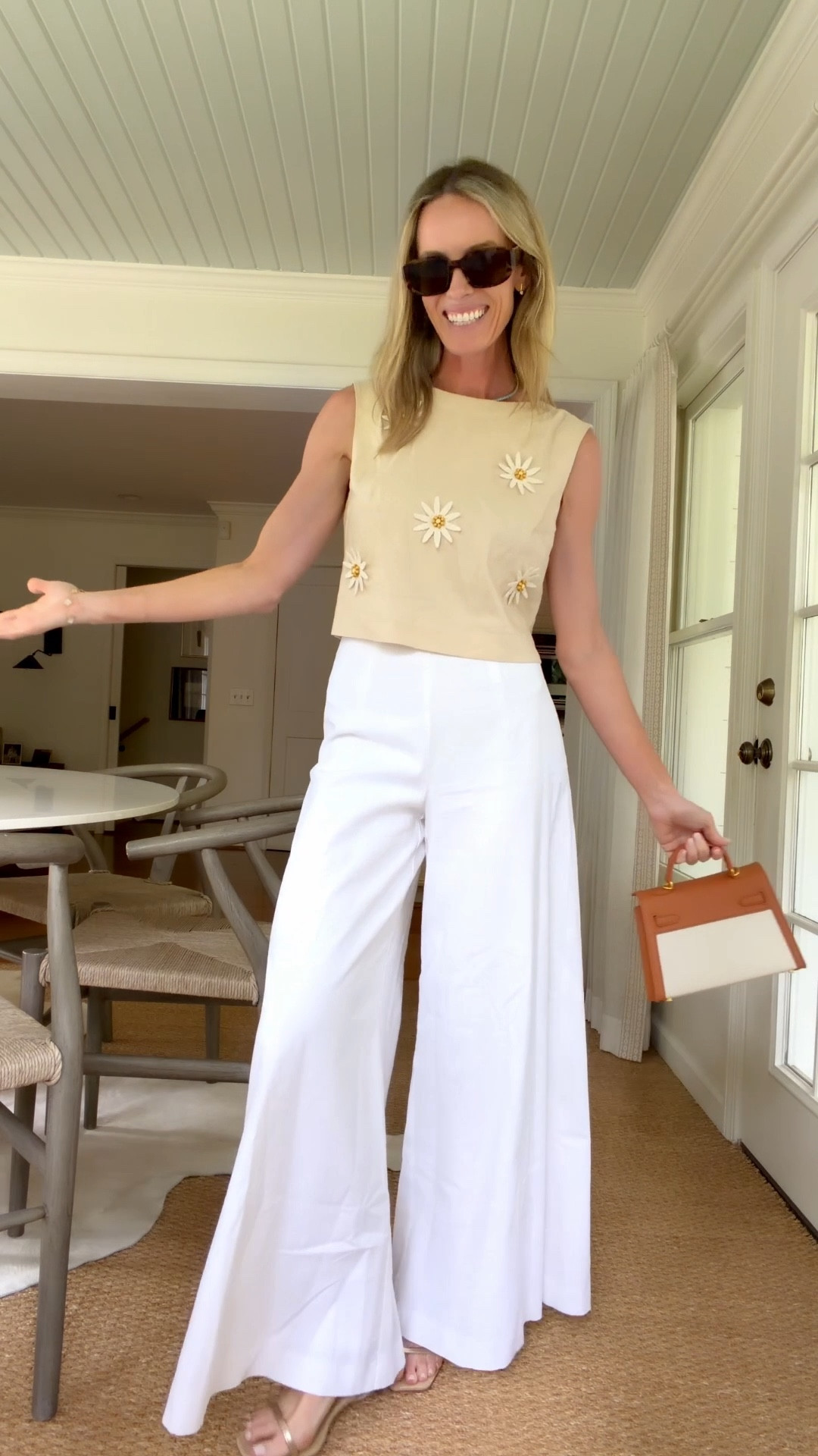 Size 2 top / 2 linen pants 🌼🌼🌼