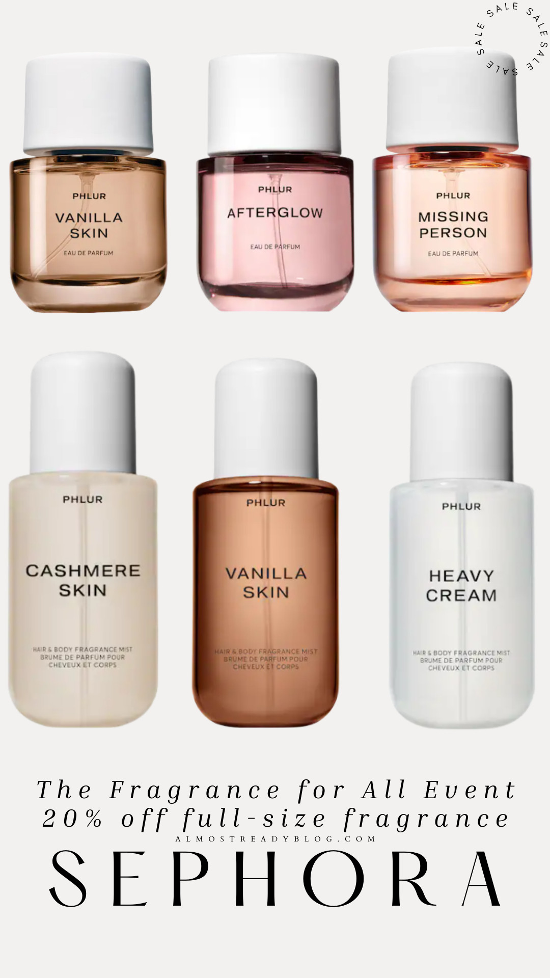Sephora sale The Fragrance for All Event 20% off full-size fragrance code SAVESCENTS join Beauty Insider.

 

#LTKSaleAlert #LTKGiftGuide #LTKFindsUnder100