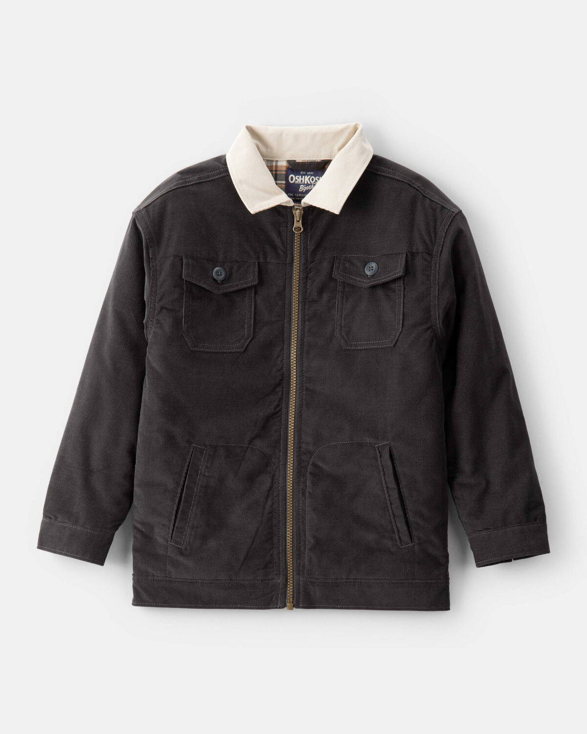 Boys Corduroy Barn Jacket - Black | Carter's Inc