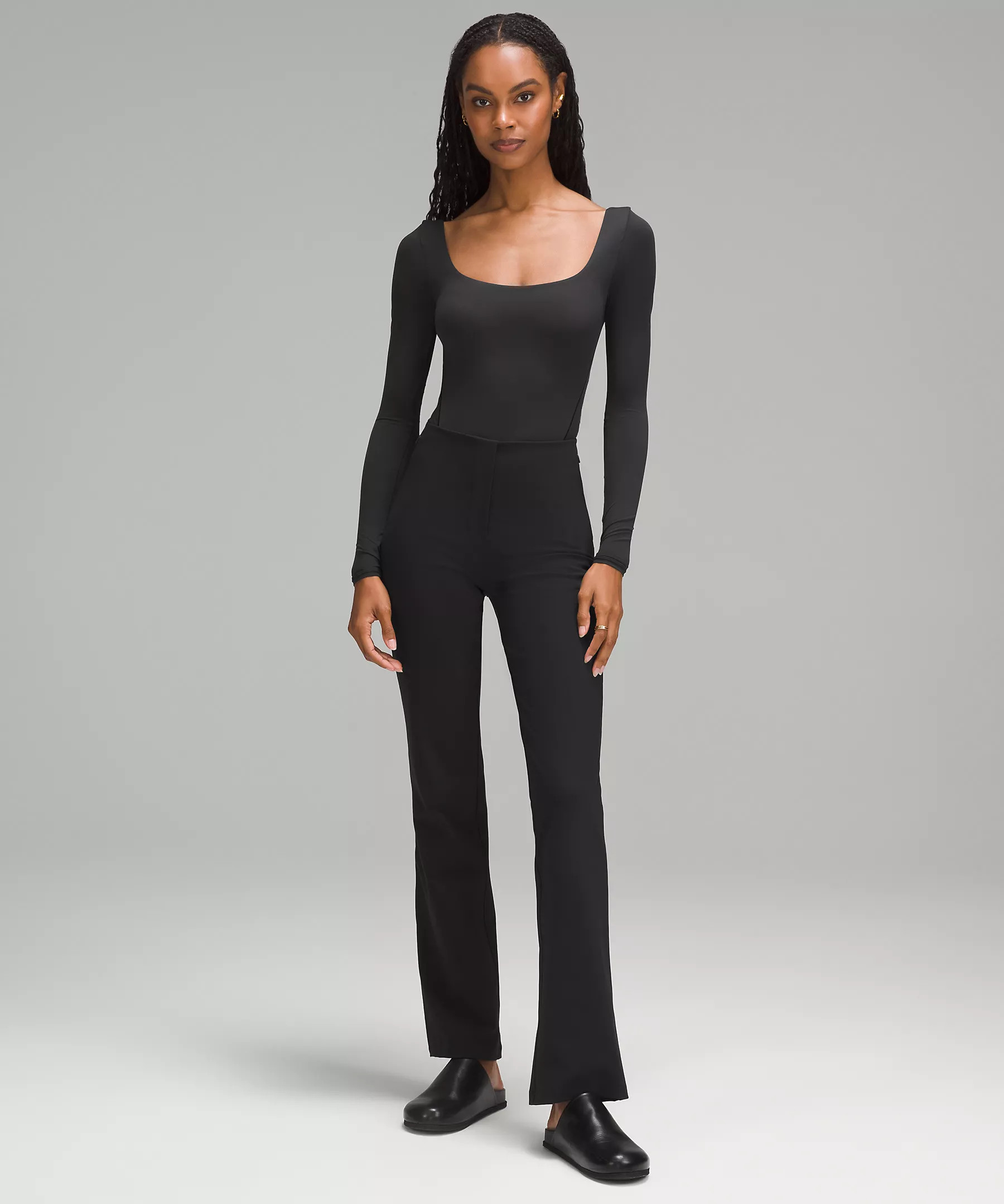 Wundermost Ultra-Soft Nulu Square-Neck Long-Sleeve Bodysuit | lululemon (CA)
