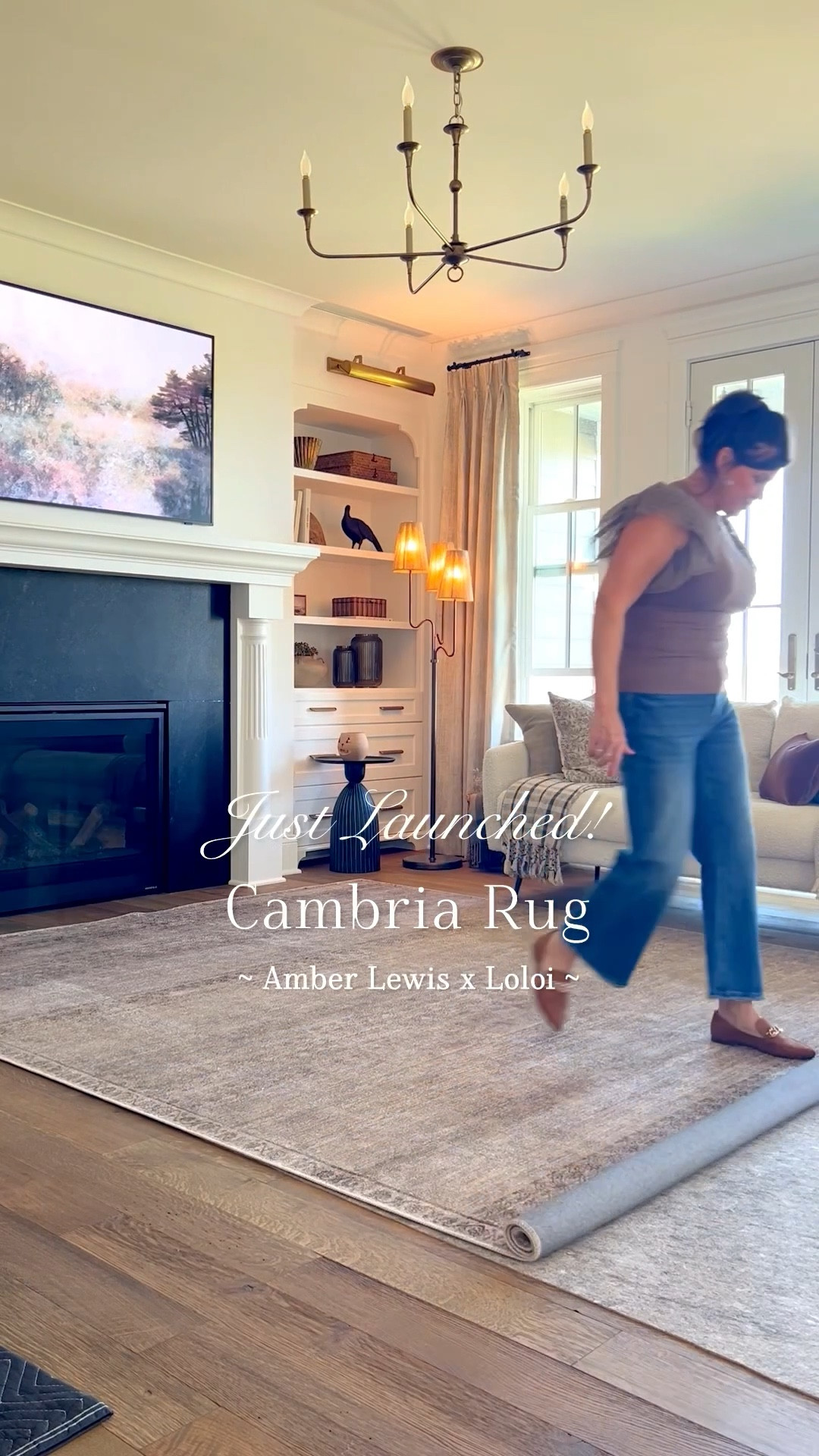 Introducing the Amber Lewis x Loloi Cambria rug in Ash/Bark. It’s a vintage-inspired rug in a gorgeous neutral palette of warm browns and grays. The pattern and colors are more subdued. It’s a perfect rug for fall!

@amberinteriors @loloirugs
#amberlewisxloloi

#LTKSaleAlert #LTKHome #LTKSeasonal