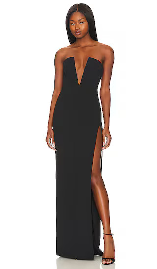 Infatuation Gown in Black | Revolve Clothing (Global)
