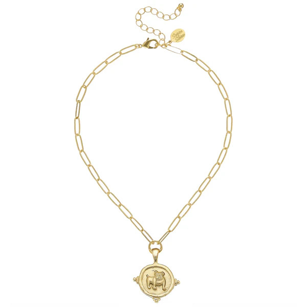 Bulldog Paperclip Necklace | Susan Shaw