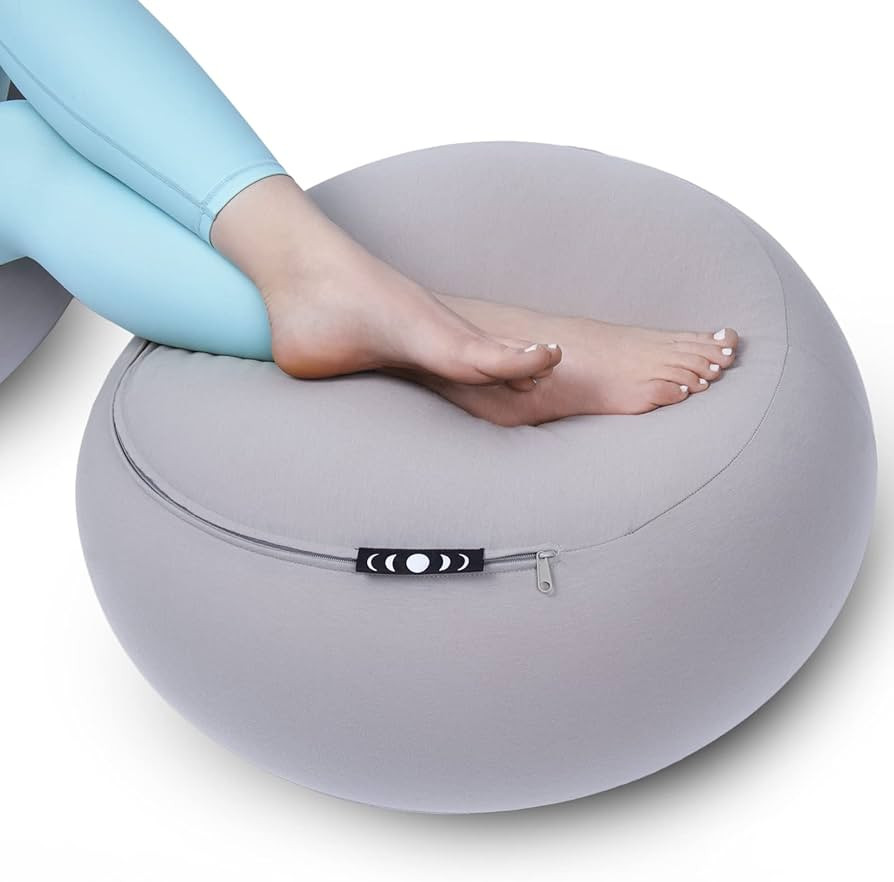 Moon Pod Lunar Lift Footrest for Bean Bag Chair, Gray - The Zero-Gravity Beanbag for Stress, Anxi... | Amazon (US)