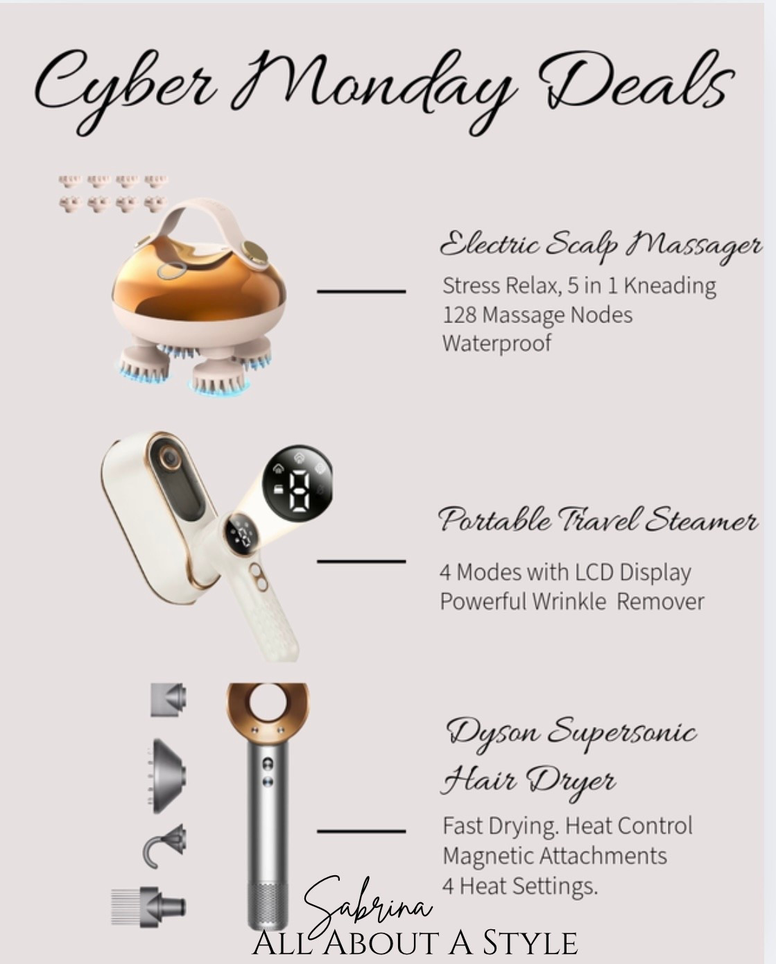 Cyber Monday Deals are HERE!
Snag the best fashion, home, and beauty finds before they sell out. ✨
Comment SHOP to get the full curated deal list sent right to you! 

#CyberMondayStyle #FashionDeals #OOTDDeals #HolidayOutfits #LTKFashion #LTKSale #TrendAlert #AffordableStyle #ChicOnABudget #ShopTheLook #amazon #amazonhome #amazonfashion


#LTKHoliday #LTKCyberWeek #LTKGiftGuide