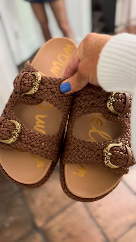 Sam Edelman crochet platform sandals are 40% off and still available in a few colors: this pretty whiskey brown included. They are true to size and so unbelievably comfy!



#LTKSaleAlert #LTKShoeCrush #LTKFindsUnder100