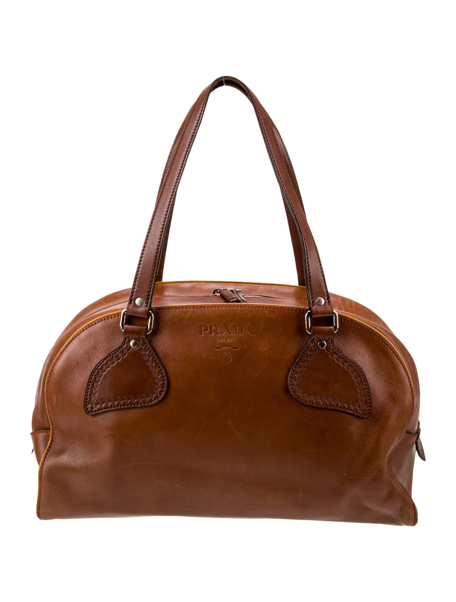 Vitello Daino Leather Bauletto | The RealReal