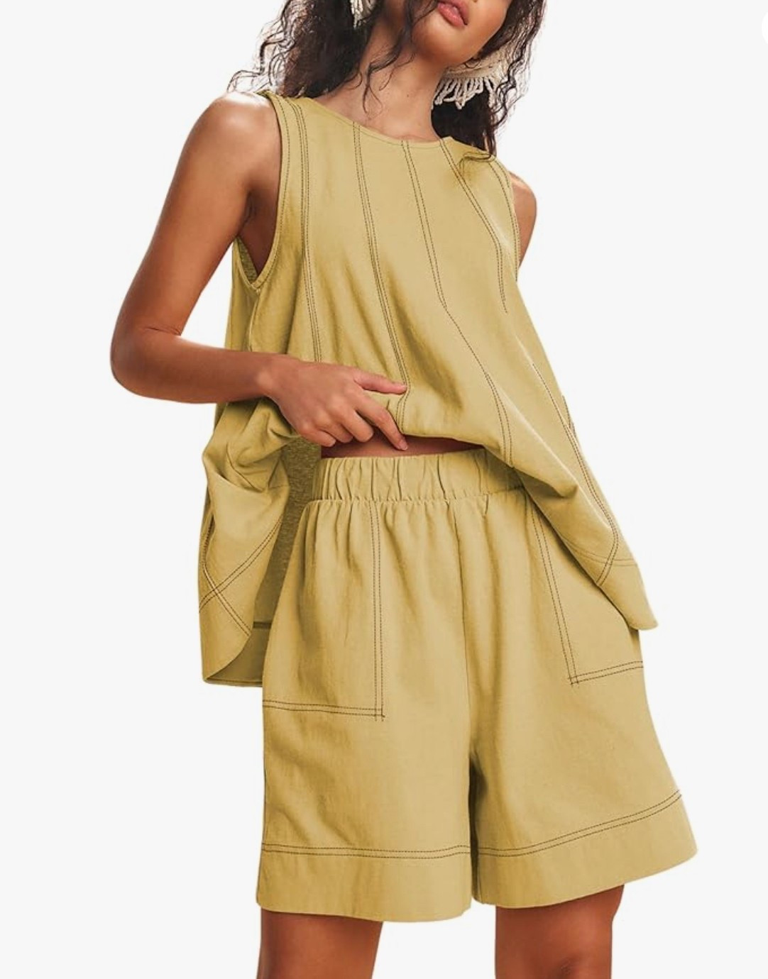 This FP dupe set is going viral on TikTok Shop right now, but it’s also available on Amazon. Chic, roomy, and 100% cotton 

#LTKFindsUnder50 #LTKSaleAlert #LTKSeasonal