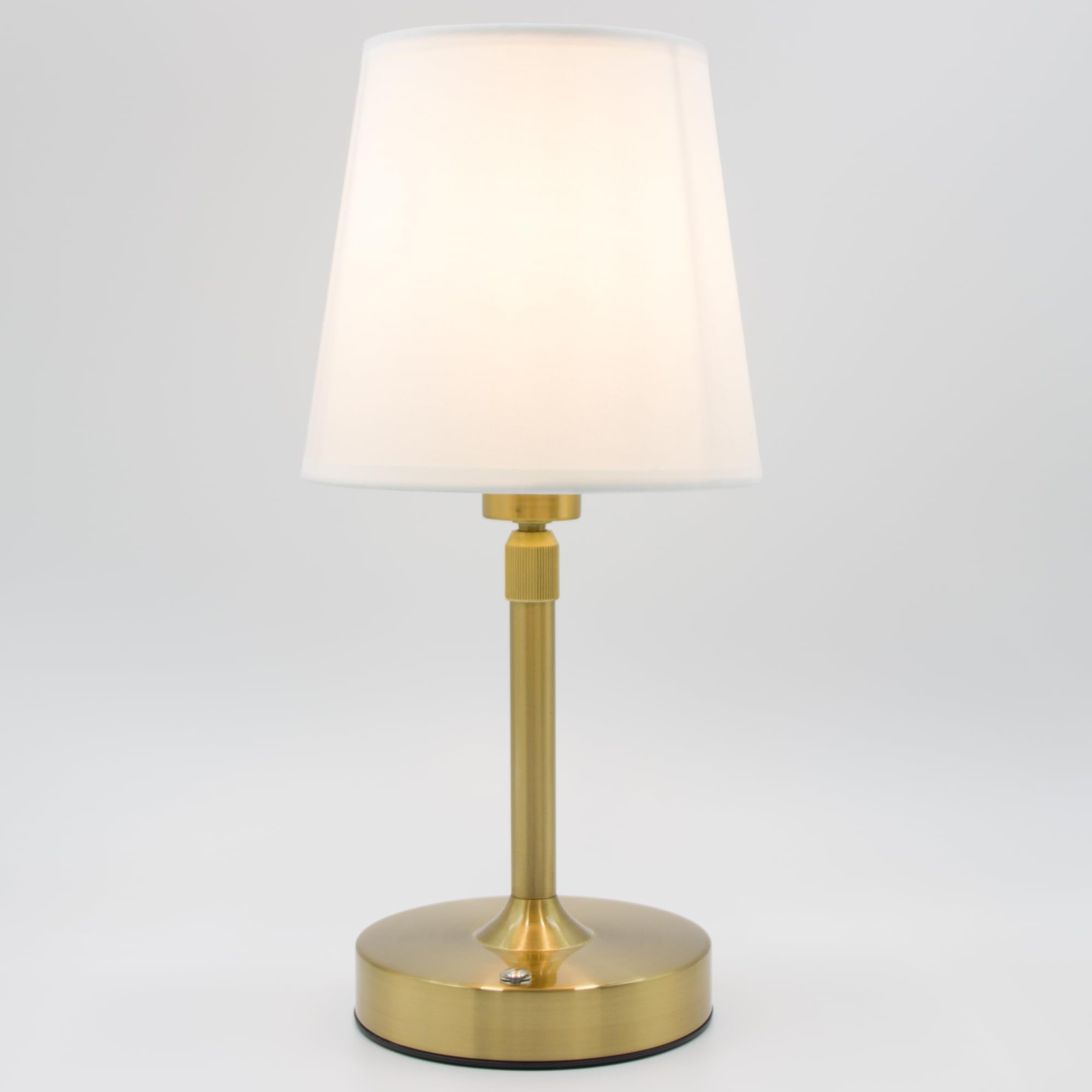 Cordless Table Lamp Rechargeable Touch Gold Mini Small Lamp Adjustable Height 5200mAh Battery Ope... | Amazon (US)