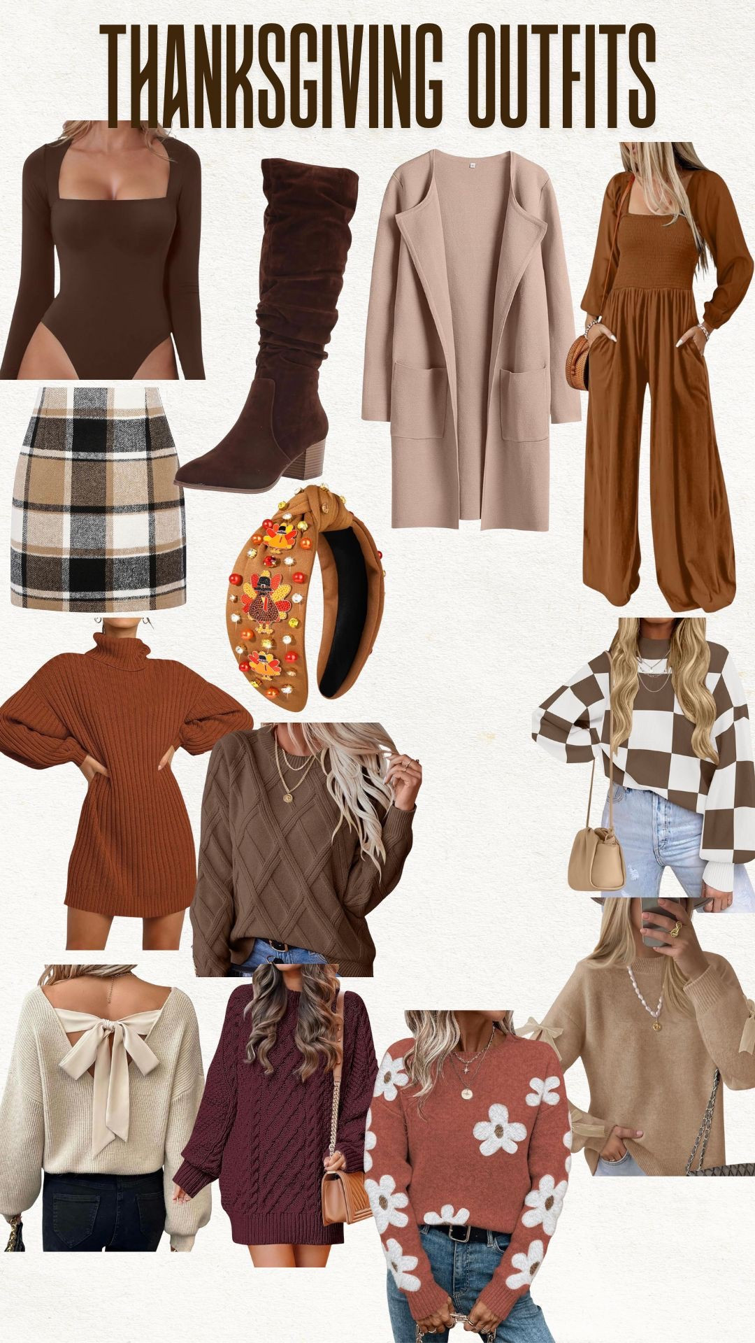 Thanksgiving Outfits 🤎 🦃 

#LTKStyleTip #LTKHoliday #LTKSeasonal