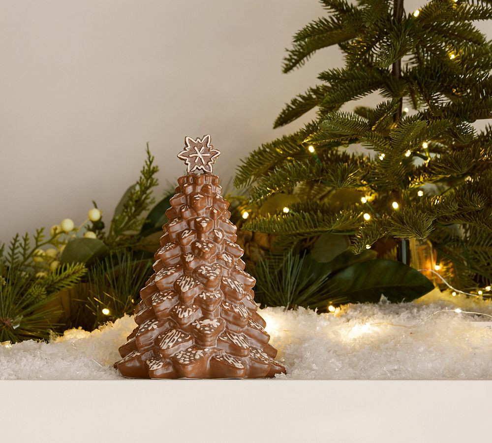 Handcrafted Gingerbread Tree | Pottery Barn (US)