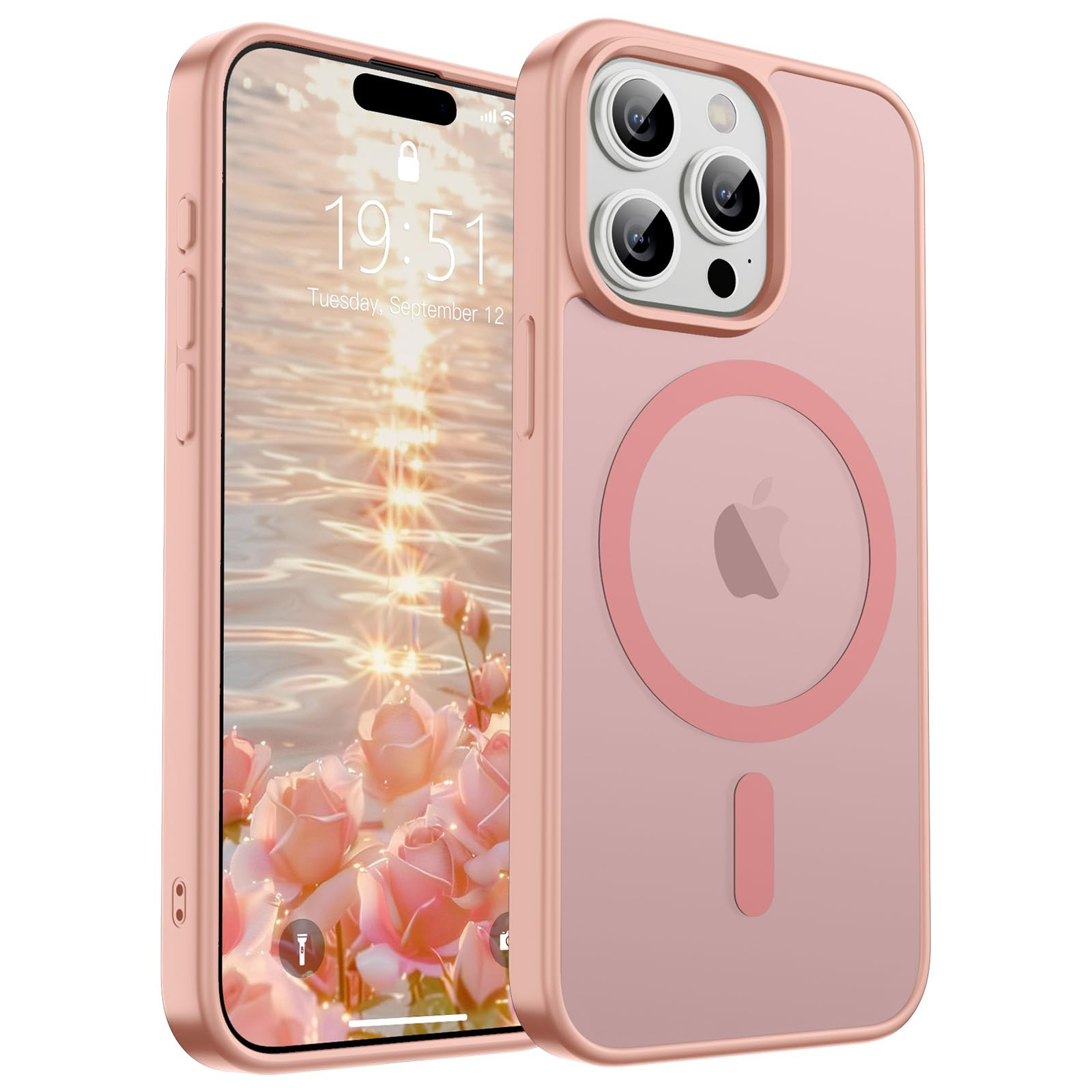 SUPFINE Magnetic for iPhone 15 Pro Case (Compatible with MagSafe) (Military Grade Drop Protection... | Amazon (US)