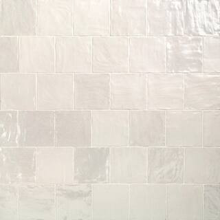 Ivy Hill Tile Amagansett Gin 4 in. x 4 in. Satin Ceramic Wall Tile (5.38 sq. ft. / box) EXT3RD101... | The Home Depot
