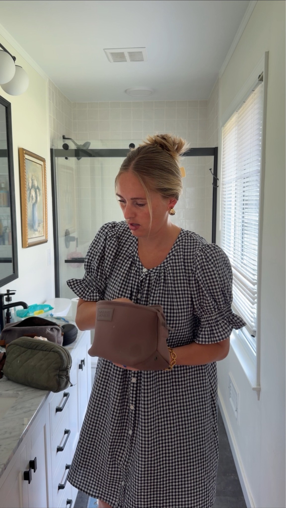 Obsessed with this gingham dress from called to surf!

#LTKootd
