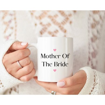 If you’re getting married then check out this mother of the bride mug from Etsy that’s a great idea for a gift.

Etsy, wedding, team bride, bridesmaid, bridal party, wedding gift

#LTKwedding #LTKunder50 #LTKsalealert