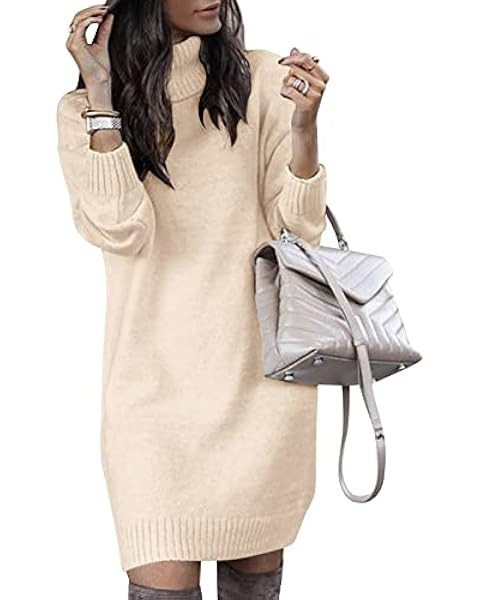 PRETTYGARDEN Women's 2024 Fall Knit Pullover Sweaters Long Sleeve Crewneck Oversized Loose Short ... | Amazon (US)