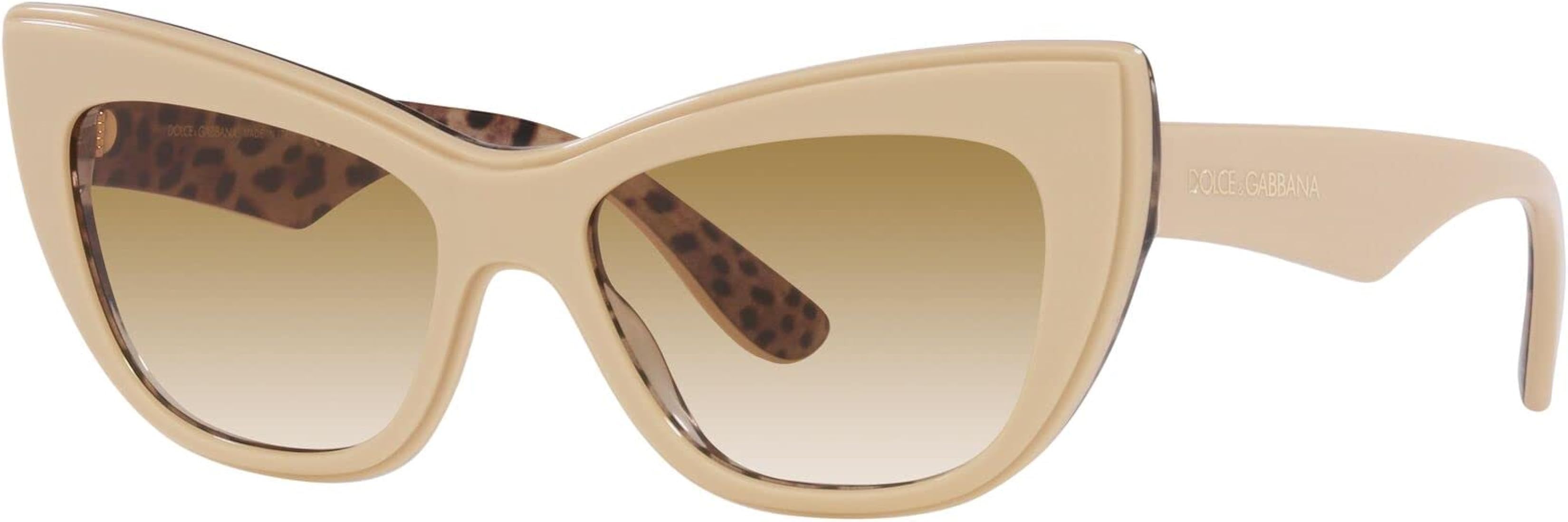 Dolce & Gabbana Sunglasses DG 4417 338113 White Leo | Amazon (US)