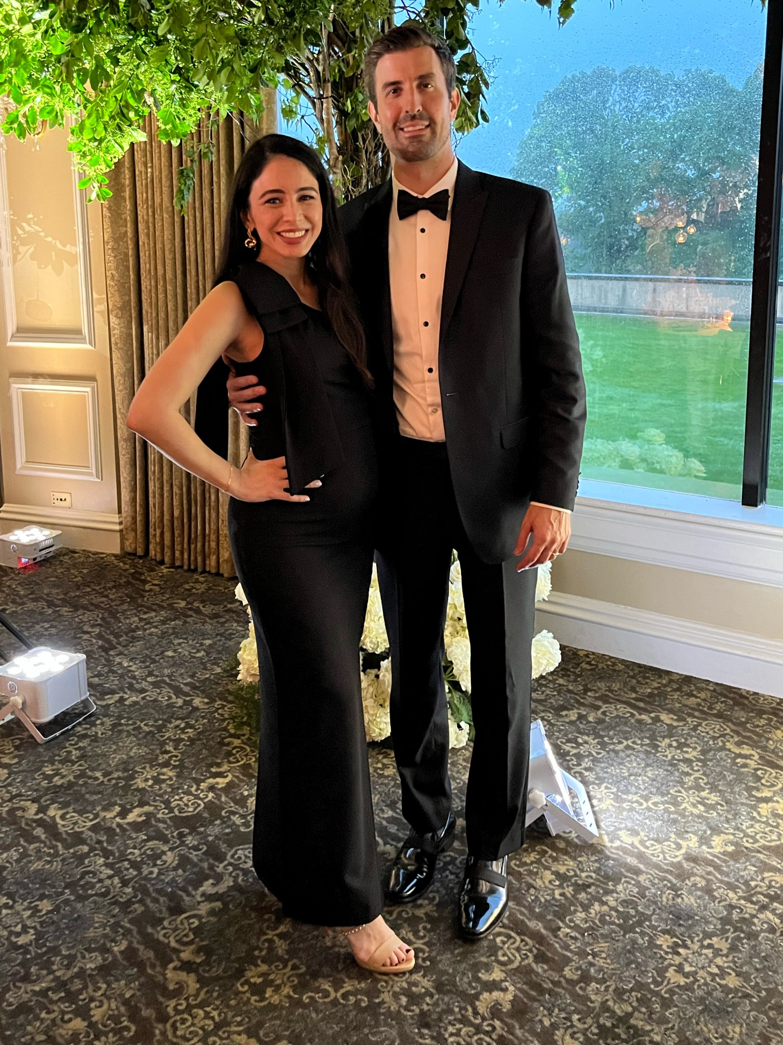 the perfect bump friendly gown for a black tie wedding guest  🤍 


#LTKstyletip #LTKwedding #LTKbump
