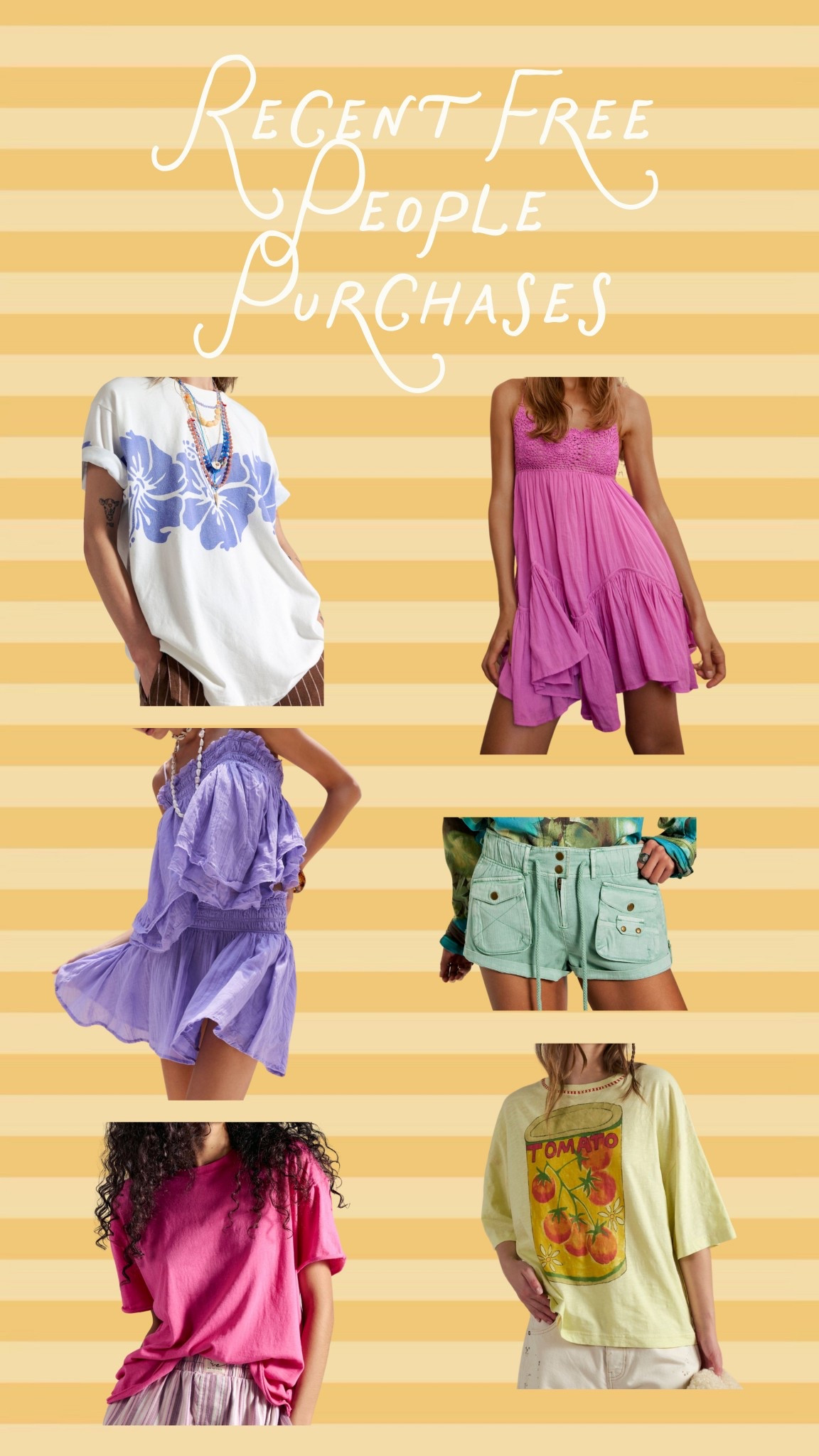 Spring is here!!!! My Recent Free People purchases!! 

#LTKootd #LTKdayinmylife #LTKMidsize