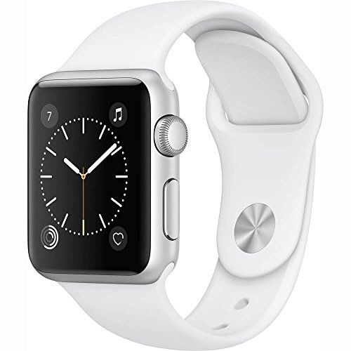 Apple Watch Series 1 38mm Smartwatch (Silver Aluminum Case / White Sport Band) | Amazon (US)