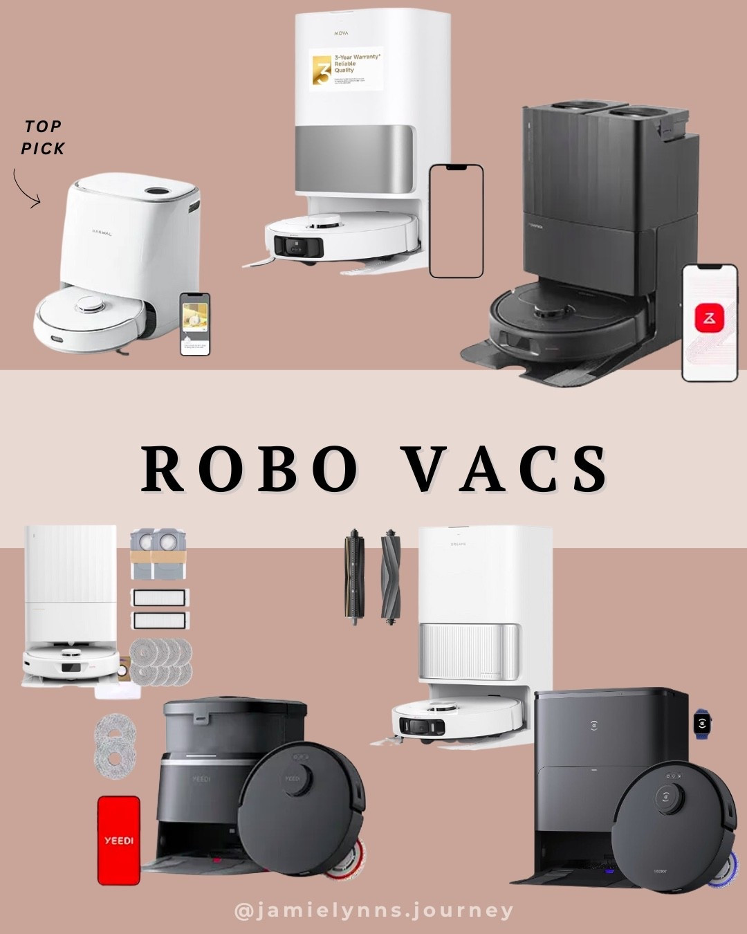 Robot vacuums and vacuum/mops! ✨ #blackfriday #cyberweek #cleaningtools

#LTKHoliday #LTKCyberWeek #LTKGiftGuide