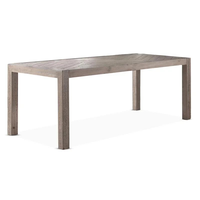 Steve Silver Auckland Weathered Gray Dining Table Reclaimed - Walmart.com | Walmart (US)