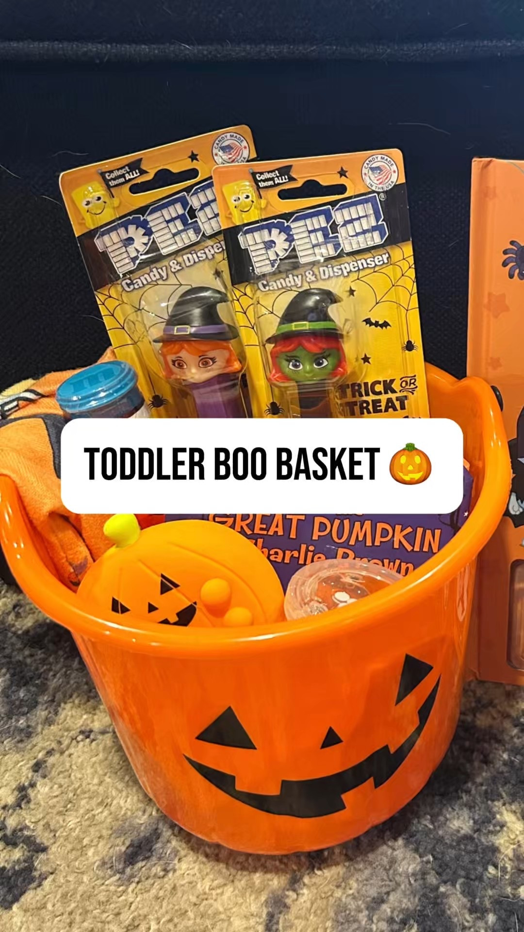 Boo basket for my three year old 🧡 #toddlerboobasket #boobasket #halloween #blueyhalloween

#LTKHalloween #LTKFamily #LTKKids
