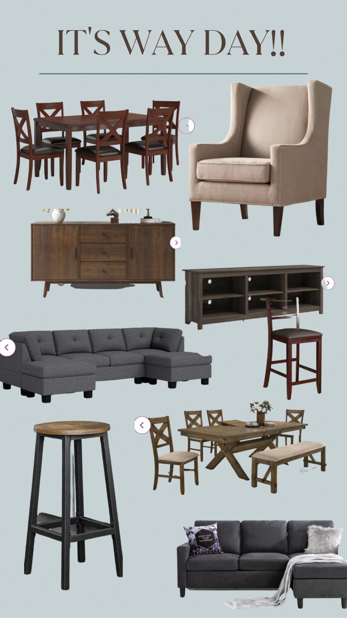 Save on all living & dining room furniture! From couches to bar stools and tables, I’ve gotcha covered! 

#LTKhome #LTKsalealert #LTKFind