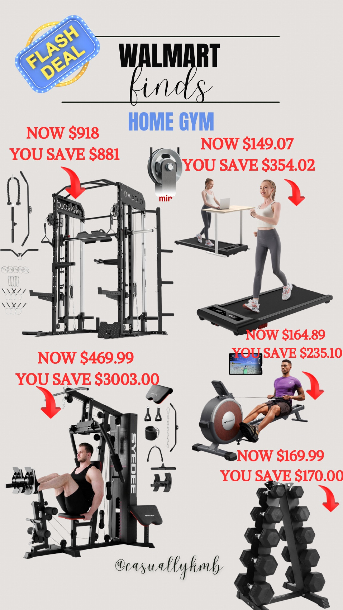 Looking to upgrade your home gym? Walmart has some great deals right now!!


#LTKactive #LTKFitness #LTKsalealert #Walmartfinds #Walmartfitness

#LTKSaleAlert #LTKActive #LTKFitness