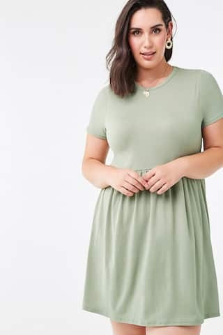Plus Size T-Shirt Skater Dress | Forever 21 (US)