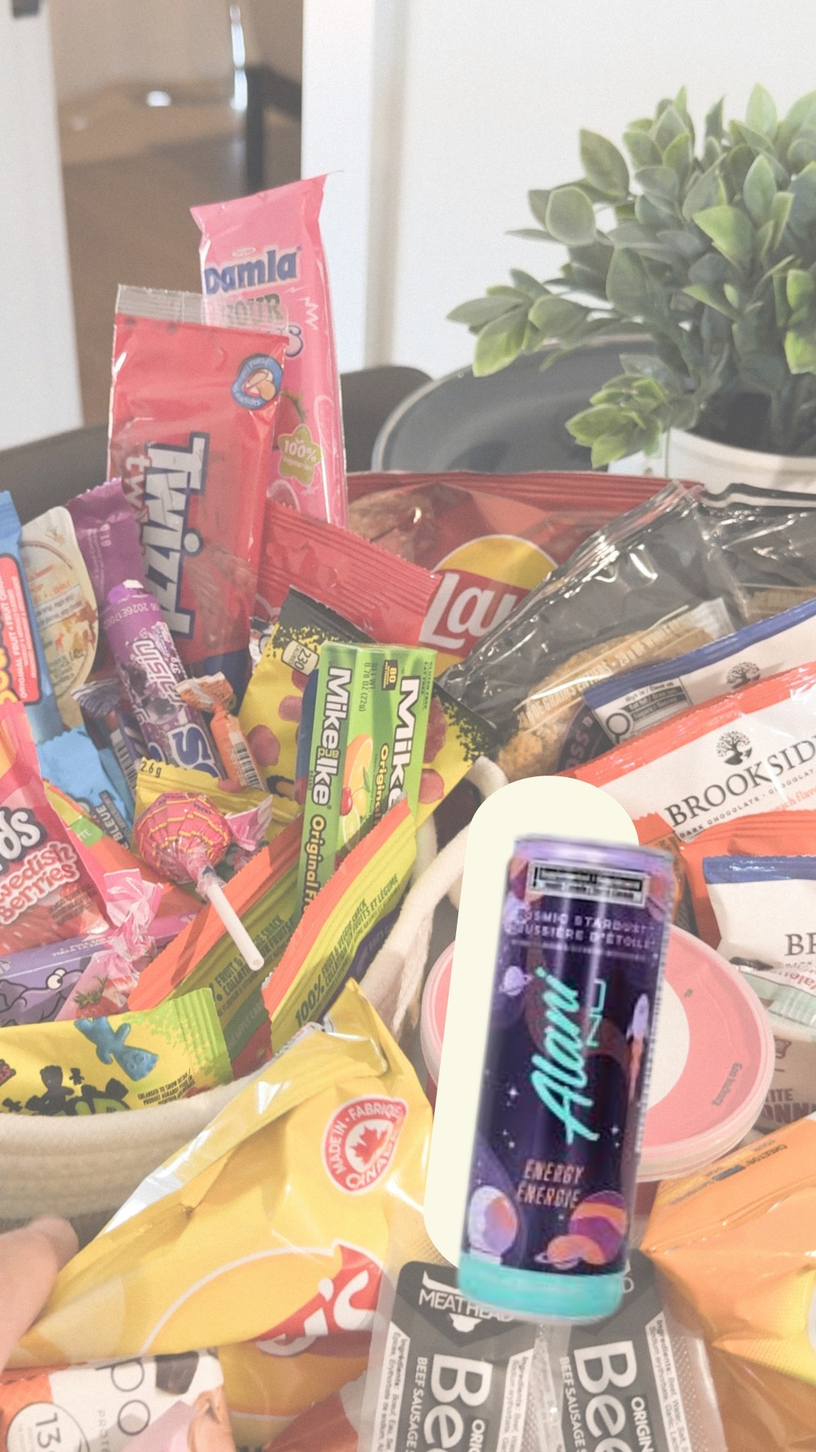 the snacks 