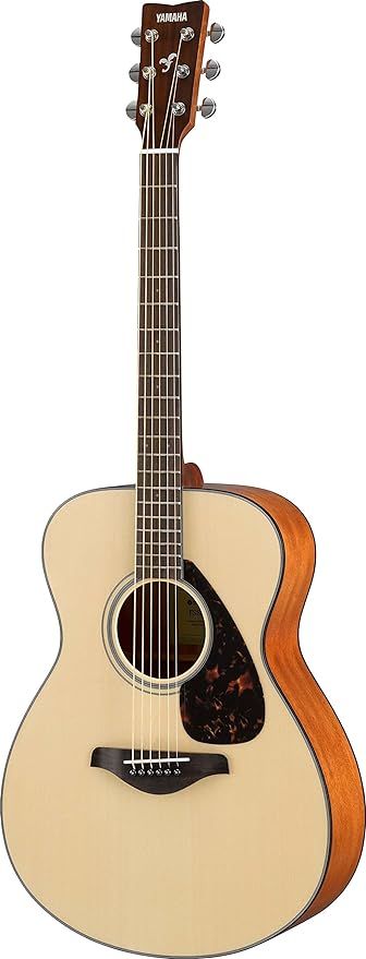YAMAHA FS800 Small Body Solid Top Acoustic Guitar, Natural | Amazon (US)