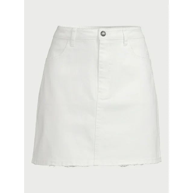 Scoop Women's Mini Jean Skirt, Sizes 0-18 | Walmart (US)
