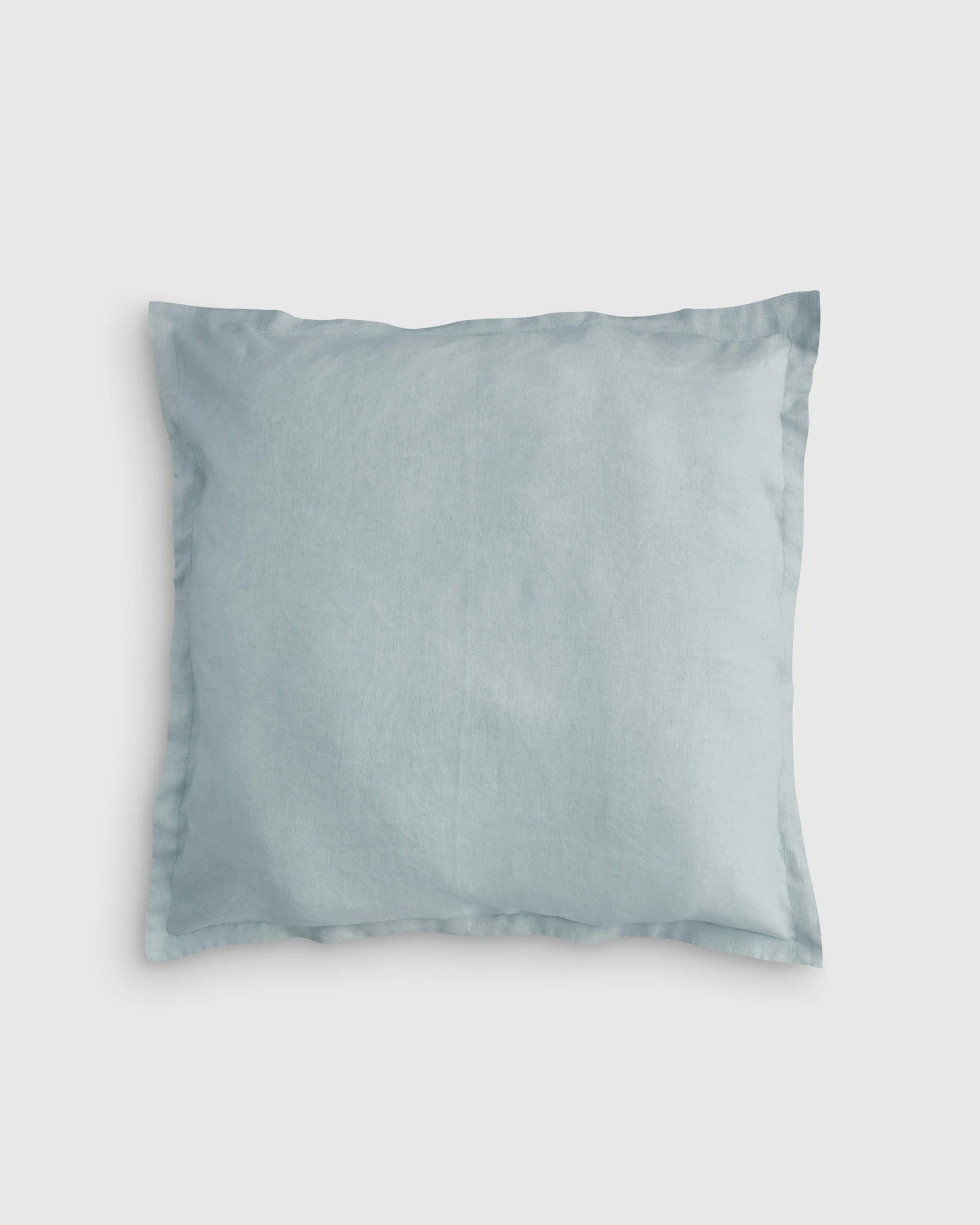 Quince | European Linen Euro Sham in Dusty Mauve | Quince