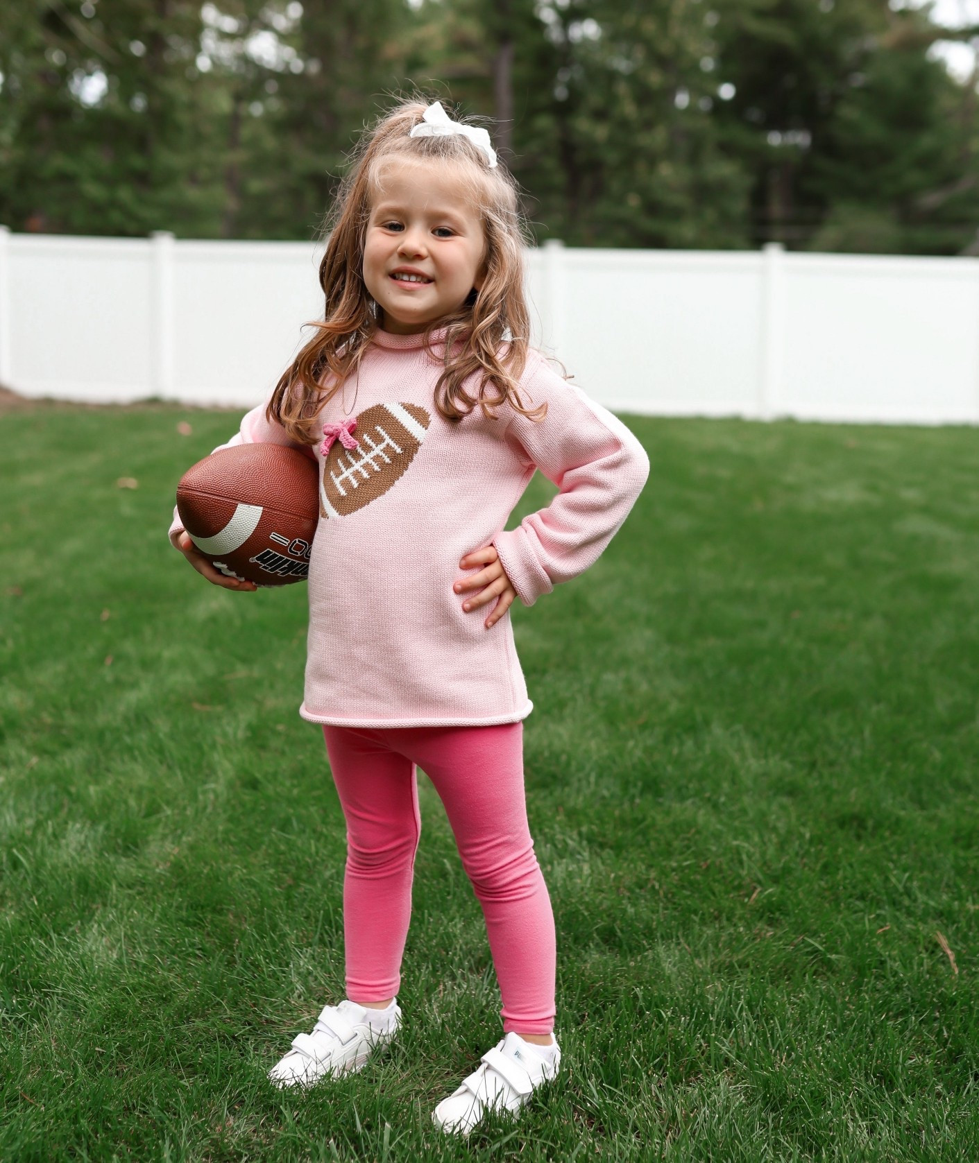 The cutest football sweater for little girls! Code COURT15 saves 15% too!

Toddler girl fashion, toddler girl outfits.

#LTKFamily #LTKSeasonal #LTKKids