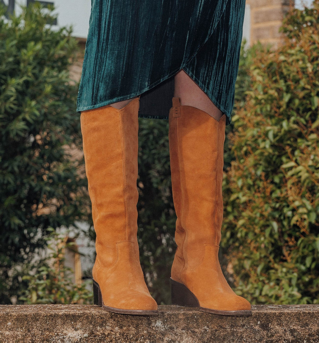 Bottes en cuir Femme - Camel | Promod (FR)