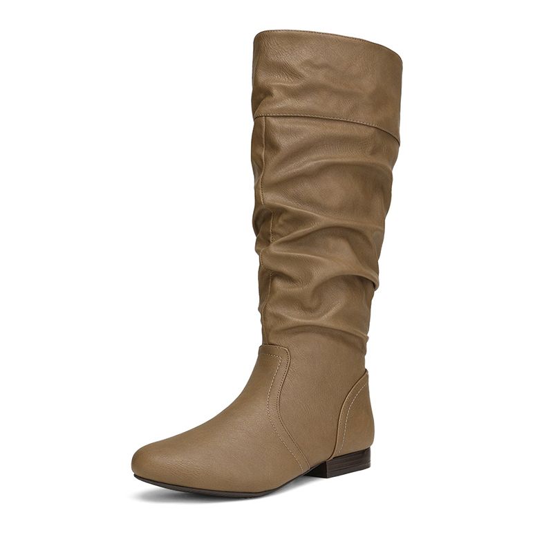 Winter Wide Calf Pull On Knee High Boots | Dream Pairs