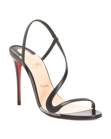 Made In Italy Leather Heel Sandals | TJ Maxx