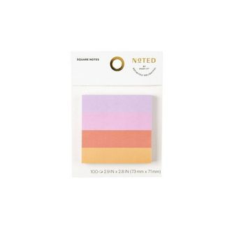 Post-it Square Notes 2.9&#34;x2.8&#34; Rainbow-Striped | Target