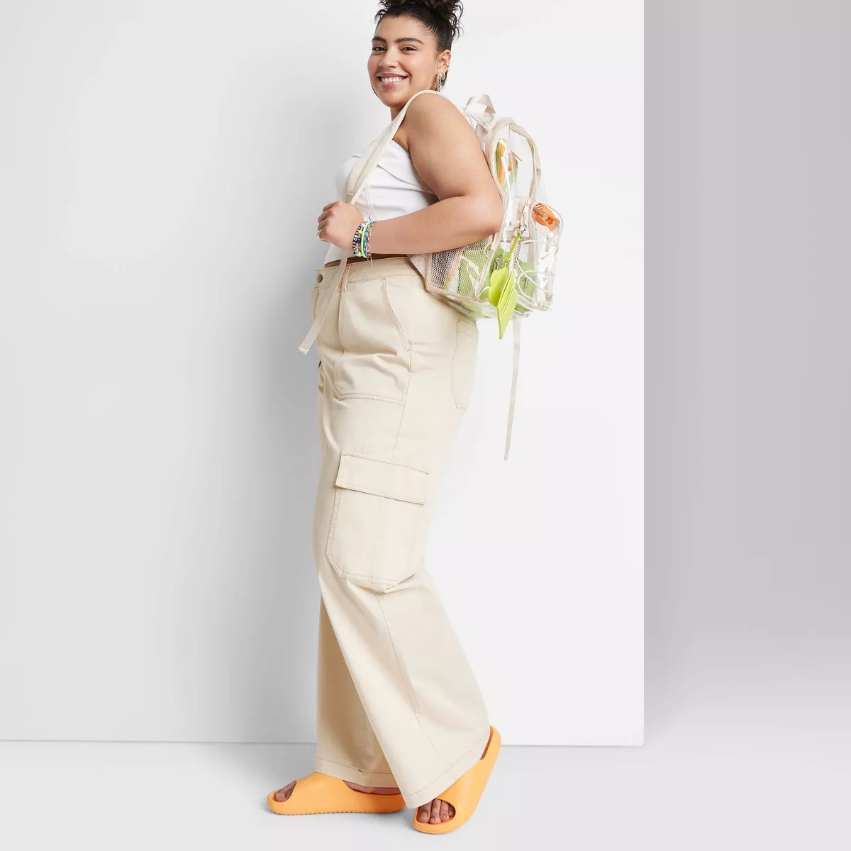 Women's High-Rise Straight Leg Cargo Pants - Wild Fable™ | Target