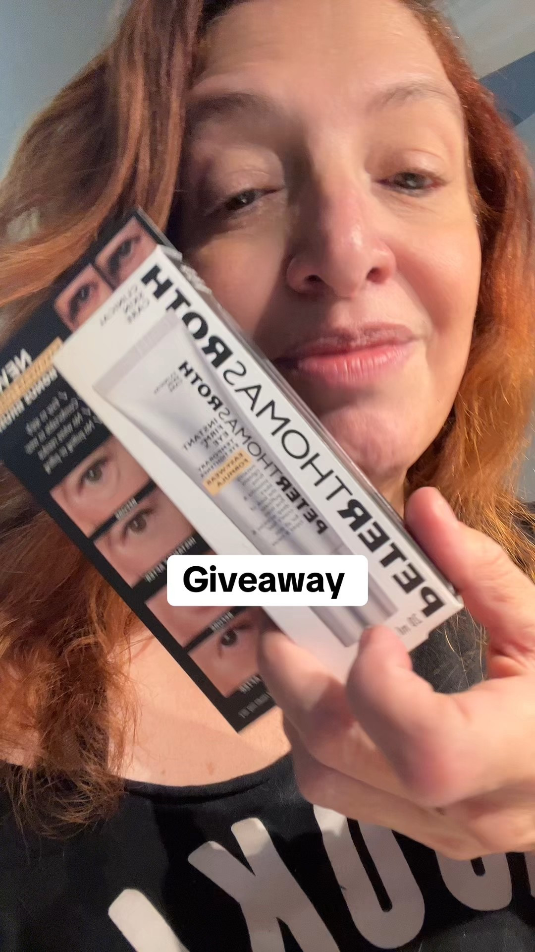 I’m doing a giveaway sponsored by Peter Thomas Roth . We are giving away their reformulated Firmx eye tightner .  It’s got a universal tint .  Comes with a brush . No pulling or pilling under makeup.  No white cast . Easy to wear formula makes your under eye bags disappear .  Share this video & link leave me your name in the comments . I will contact you if you win . Good luck .  

#LTKBeauty #LTKSaleAlert #LTKOver40