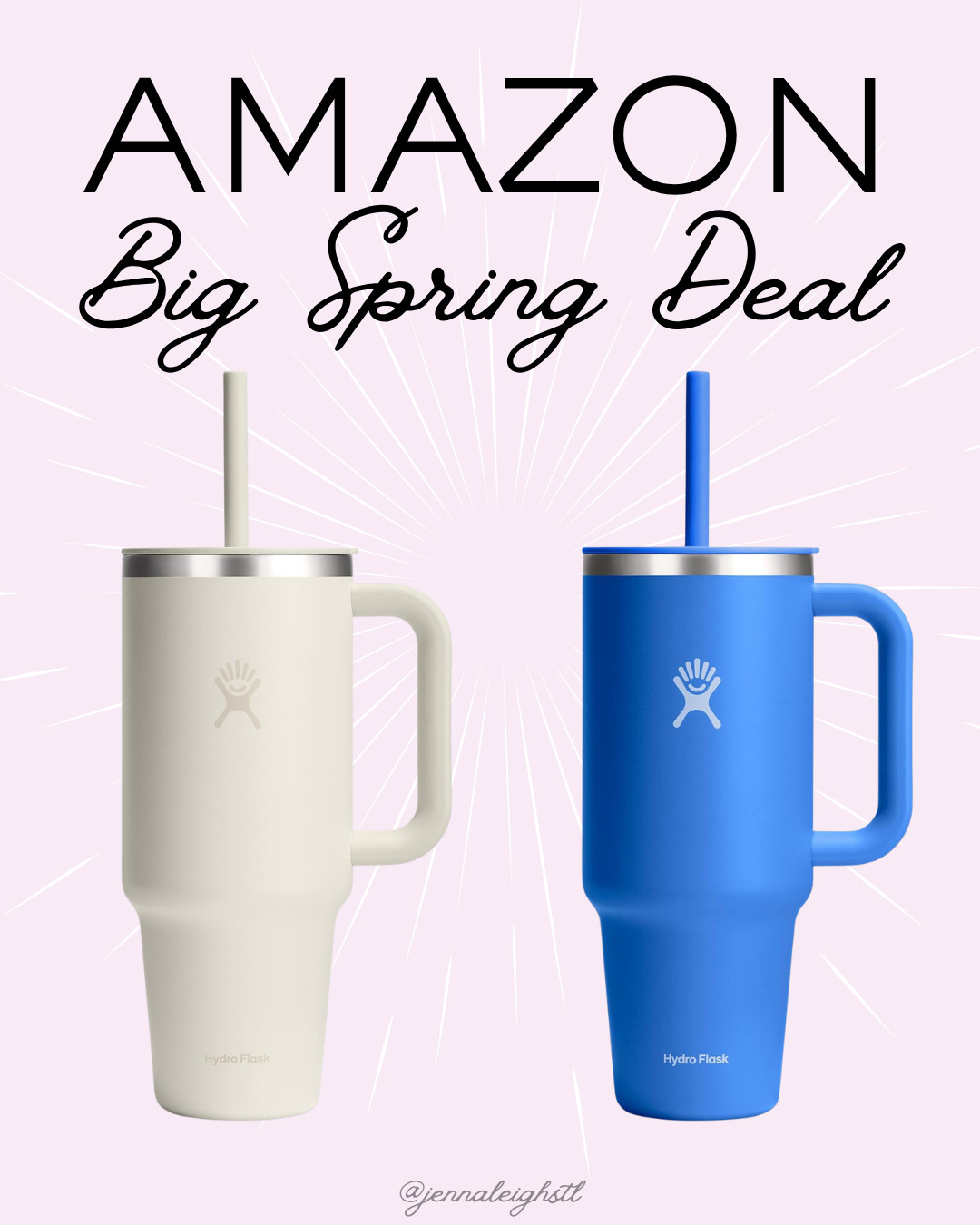 Amazon Big Spring Deal on the Hydro Flask 40 oz Travel Tumbler. Now 55% off making it just $17! 

 #LTKselfcare #LTKActive #LTKMidsize