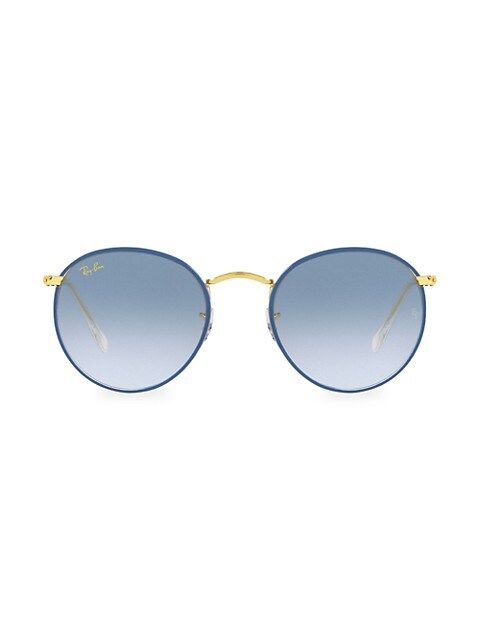 RB3447 Legend 50MM Round Sunglasses | Saks Fifth Avenue