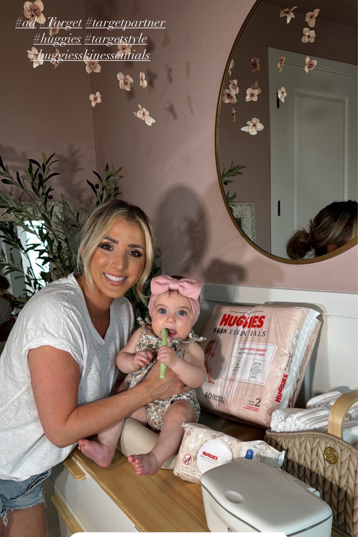 #ad I’ve become insanely picky with any baby products that I use for my daughter! Diapers and wipes are no exception. @Huggies came out with their new Skin Essential line at @Target , which are free of fragrance, parabens, elemental chlorine, lotions and latex. Personally, this was very important to me! If you’re looking for a clean line of diapers and wipes, which are even dermatologist recommended, I’d give these a try! You can shop them by following ALWAYSMELISS on my @shop.ltk . #Target #targetpartner #huggies #targetstyle #huggiesskinessentials

#LTKFindsUnder100 #LTKBaby #LTKBump