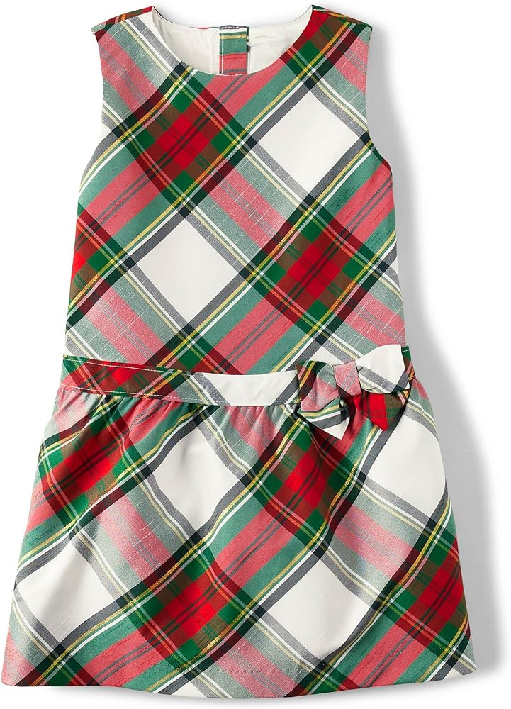 Gymboree Girls' and Toddler Sleeveless Holdiay Dresses | Amazon (US)