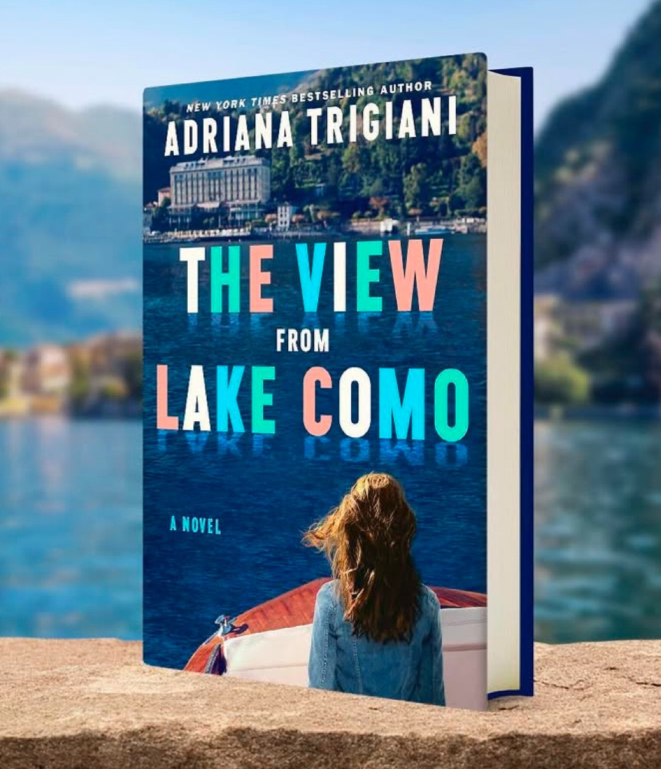 Next up on my reading list. The view from lake como. 
Book club. Italy. Read with me  