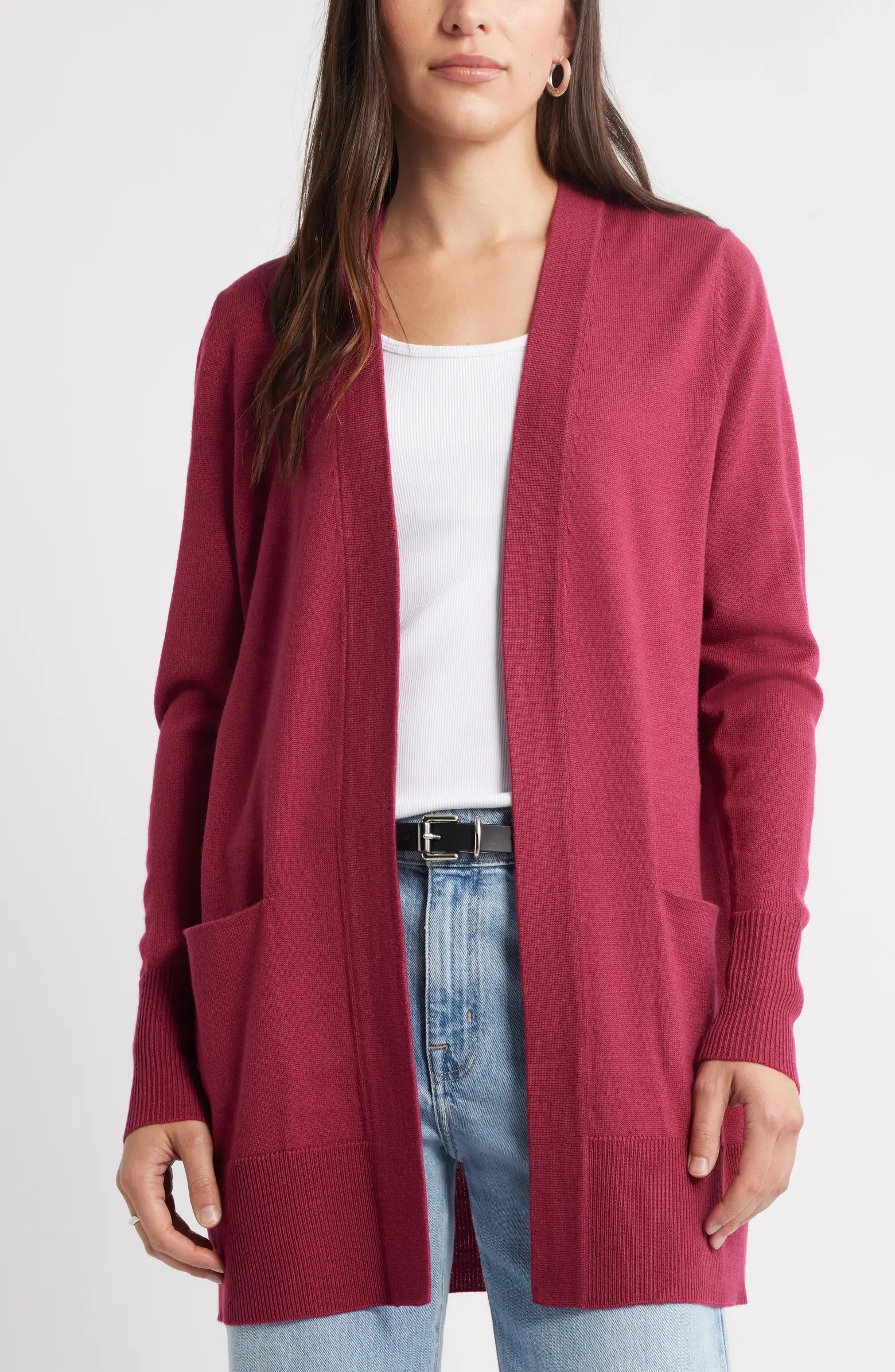 Everyday Open Front Cardigan | Nordstrom